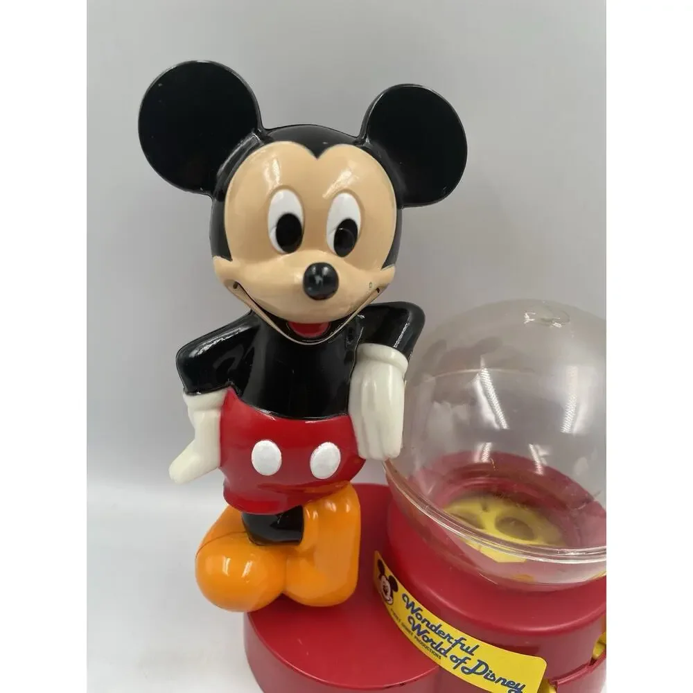 Vintage Mickey Mouse Gumball Machine 8.5